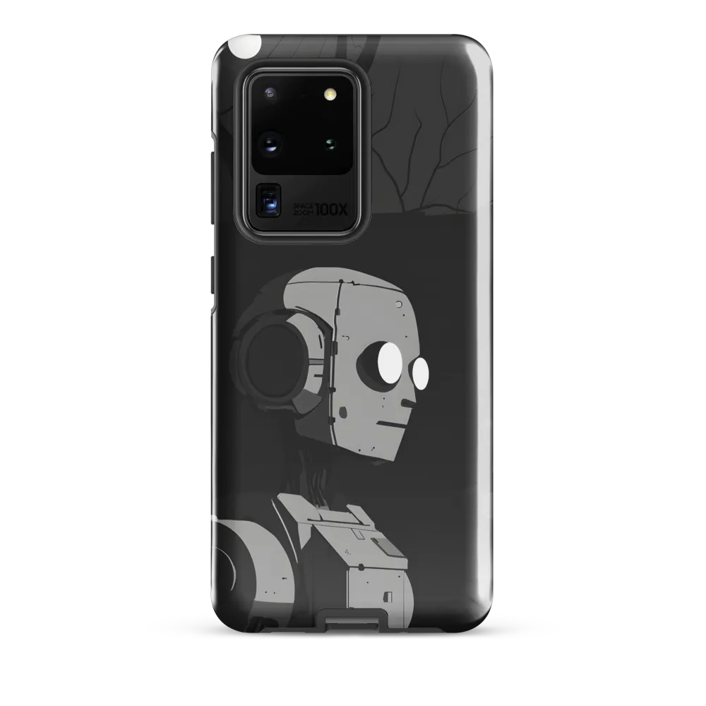 Curiosity in Shadows | Phone Case |  S20 Ultra | Tough Case | Glossy