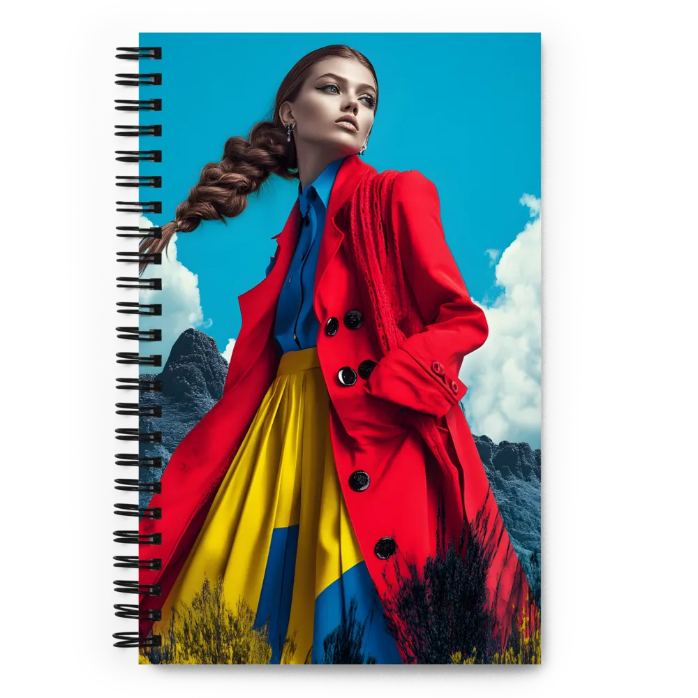 Vibrant Elegance | Spiral Notebook