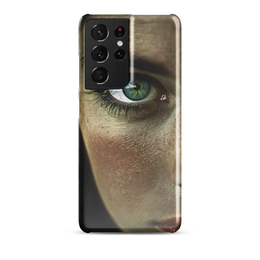 Eye of Intensity | Phone Case |  S21 Ultra | Snap Case | Glossy