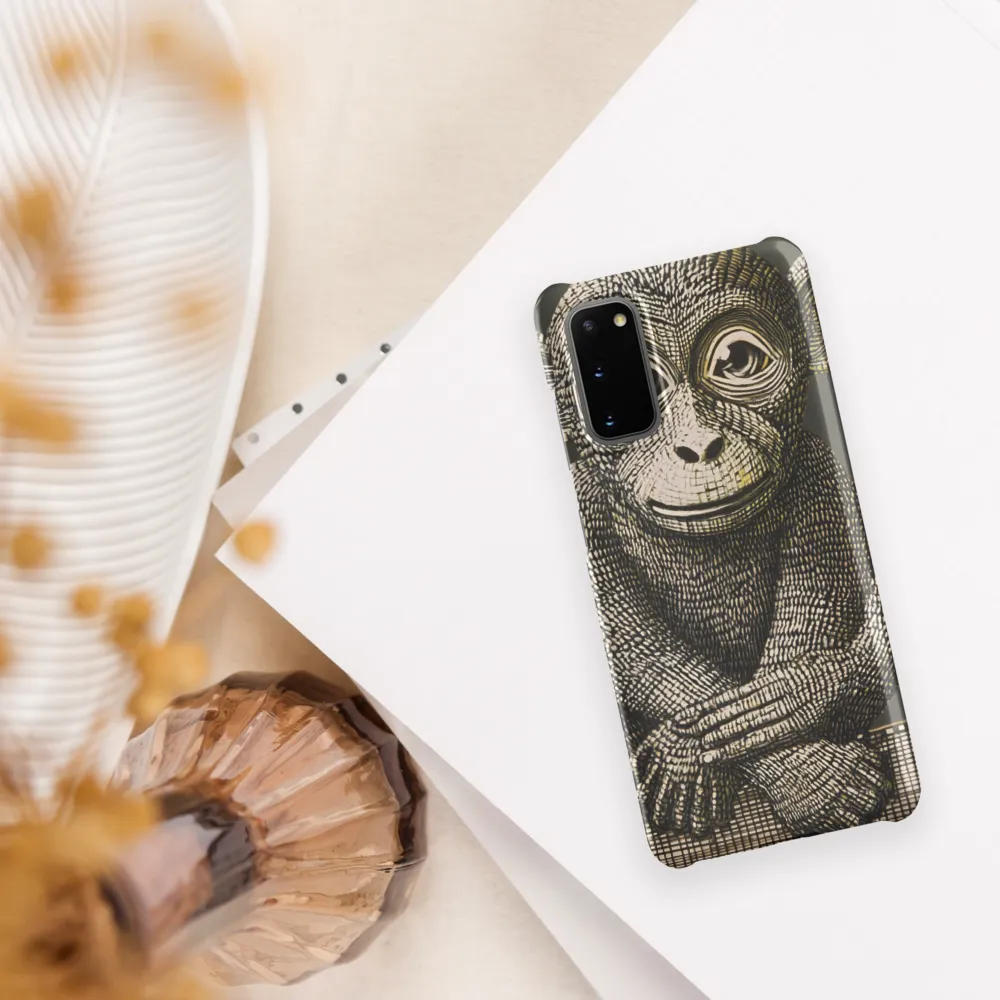 Intricate Primate Portrait