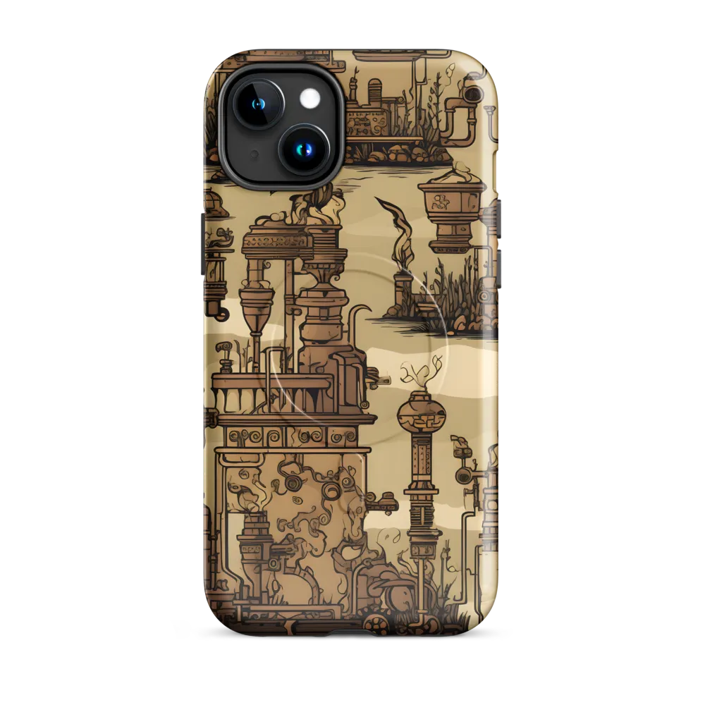 Whimsical Industrial Landscape