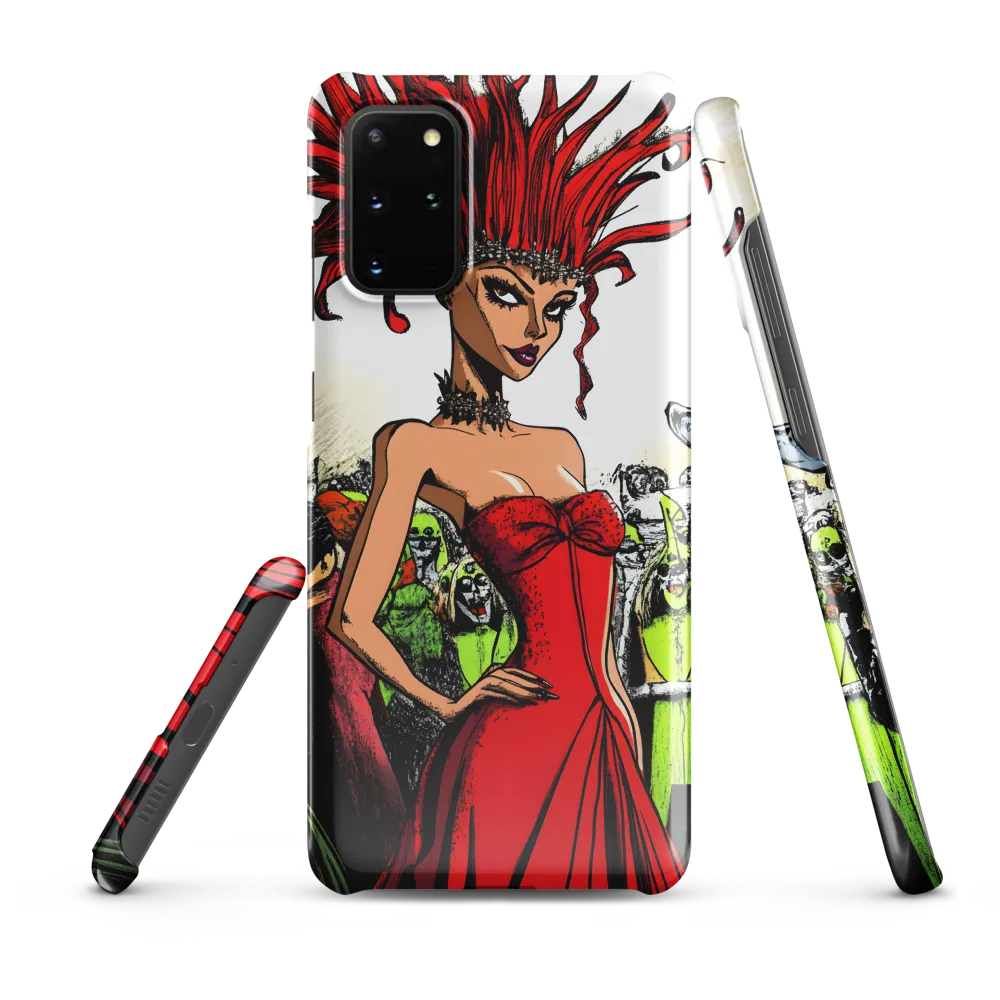 Fiery Elegance: A Fashion Statement