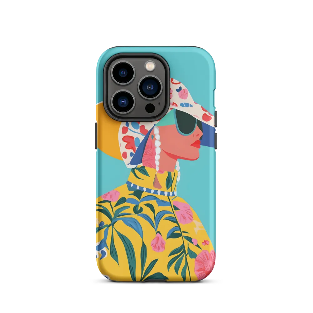 Tropical Confidence: A Fashion Portrait