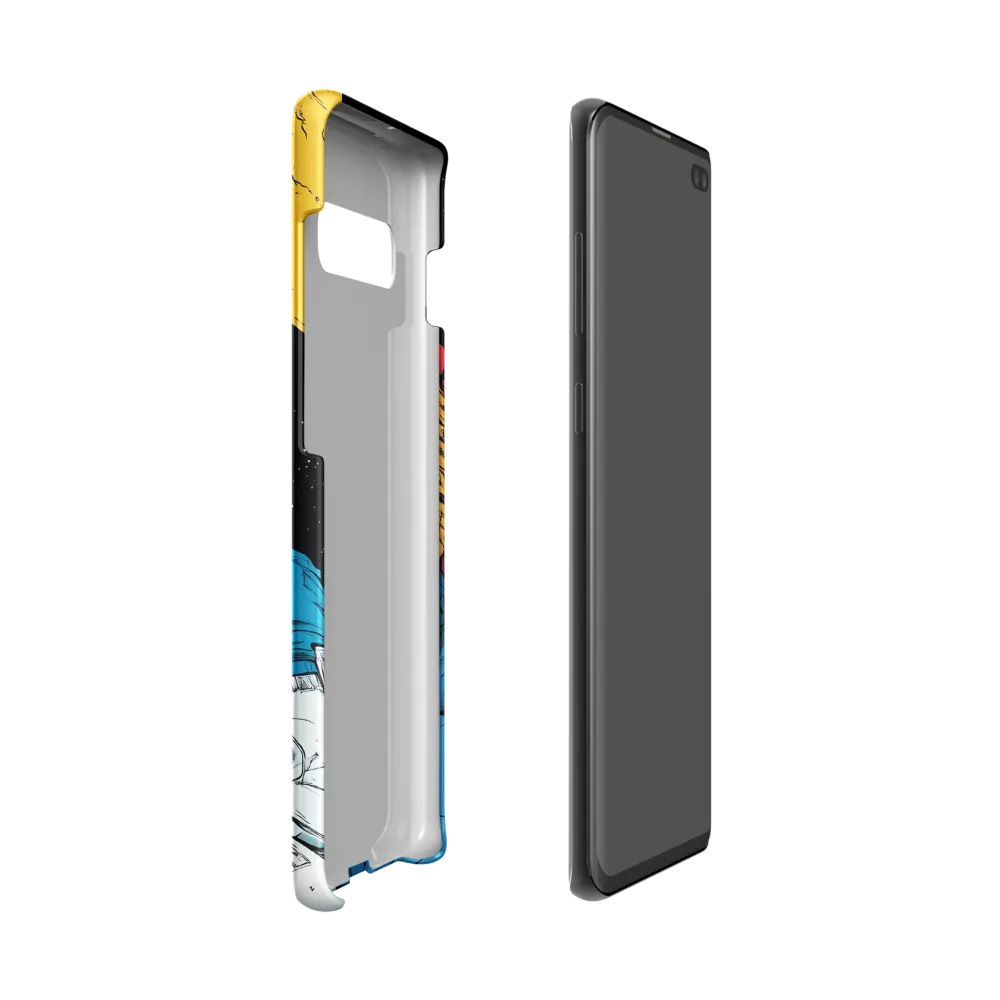 Eclipse of Curiosity | Phone Case |  S10 | Snap Case | Matte