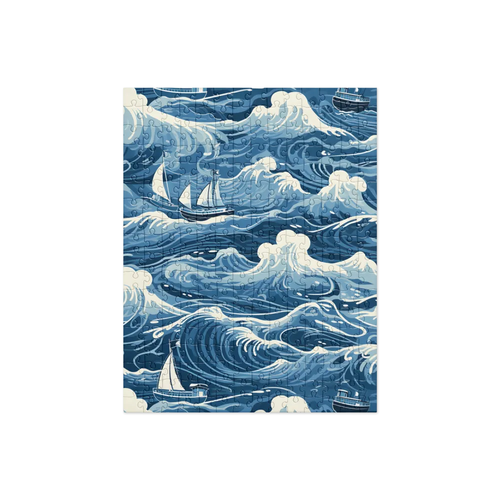 Nautical Dreams: Waves of Adventure | Jigsaw Puzzle | 252/520 pieces