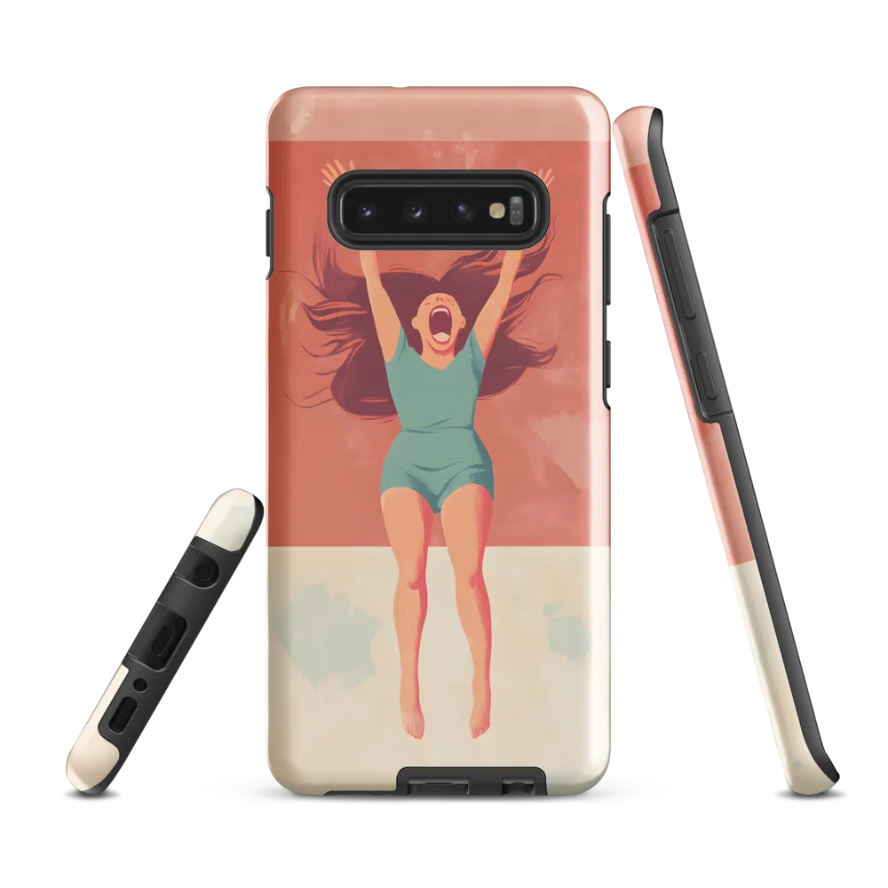 Leap of Joy | Phone Case |  S10 Plus | Tough Case | Glossy