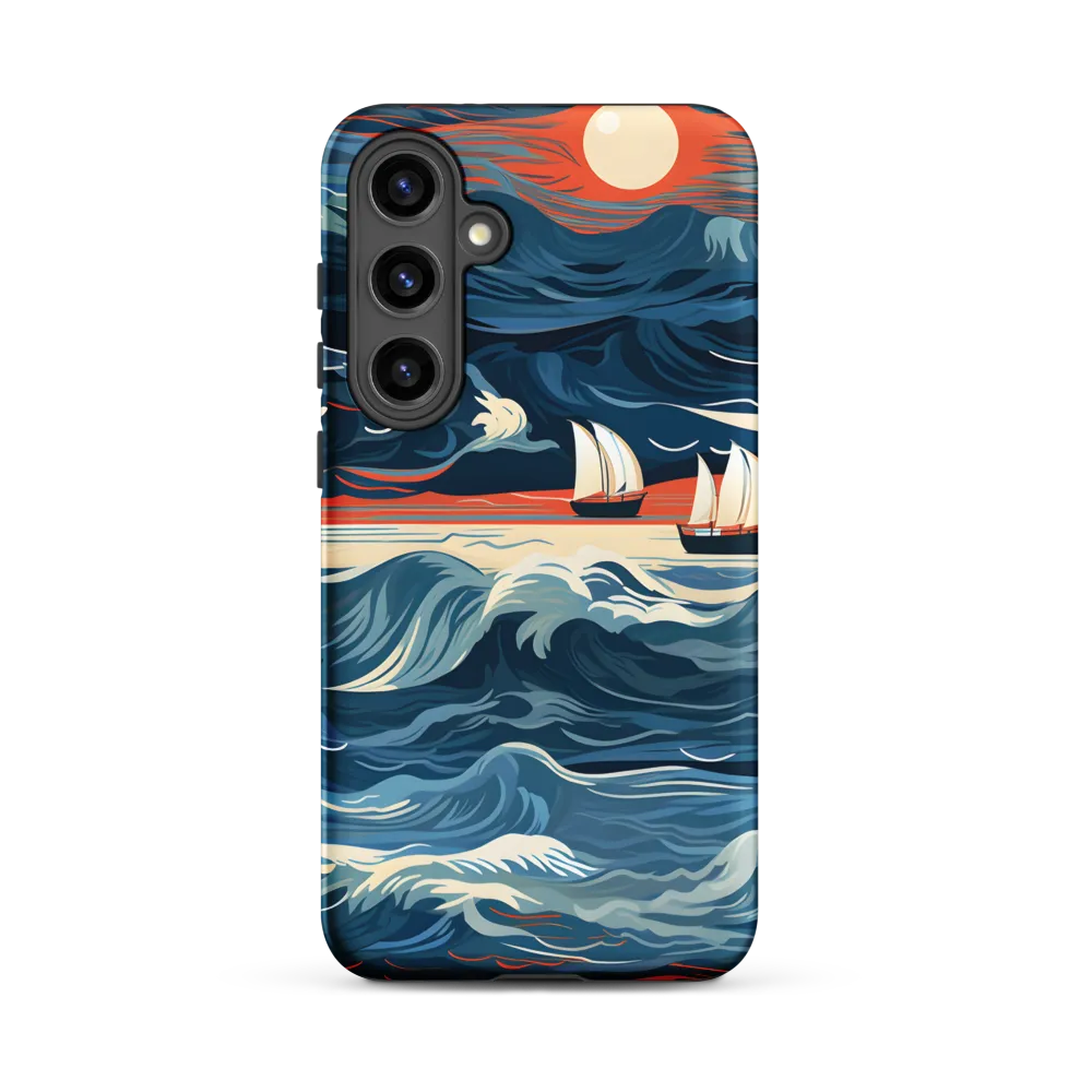 Ocean Whispers: A Voyage at Dusk