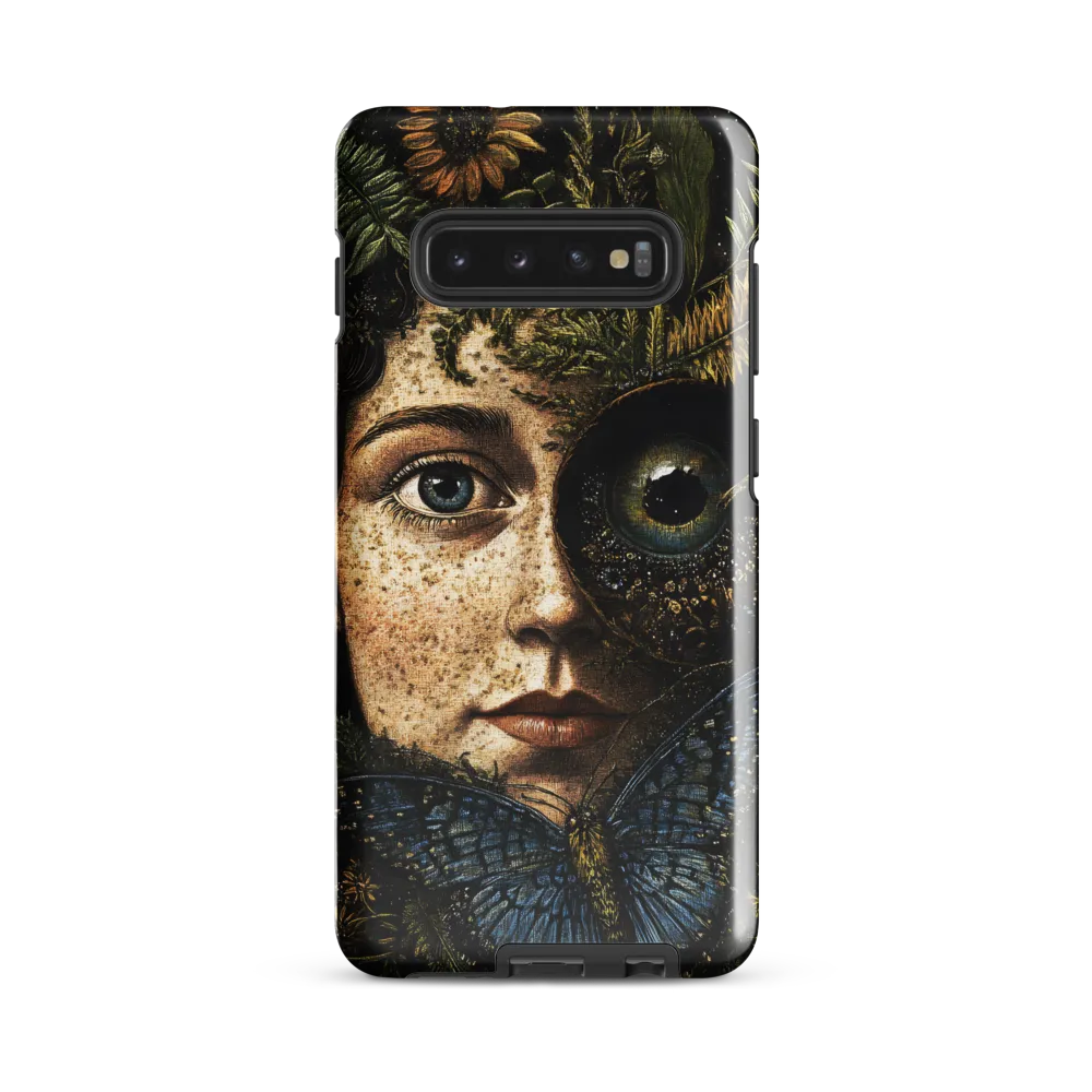 Nature's Embrace: A Surreal Portrait | Phone Case |  S10 Plus | Tough Case | Glossy