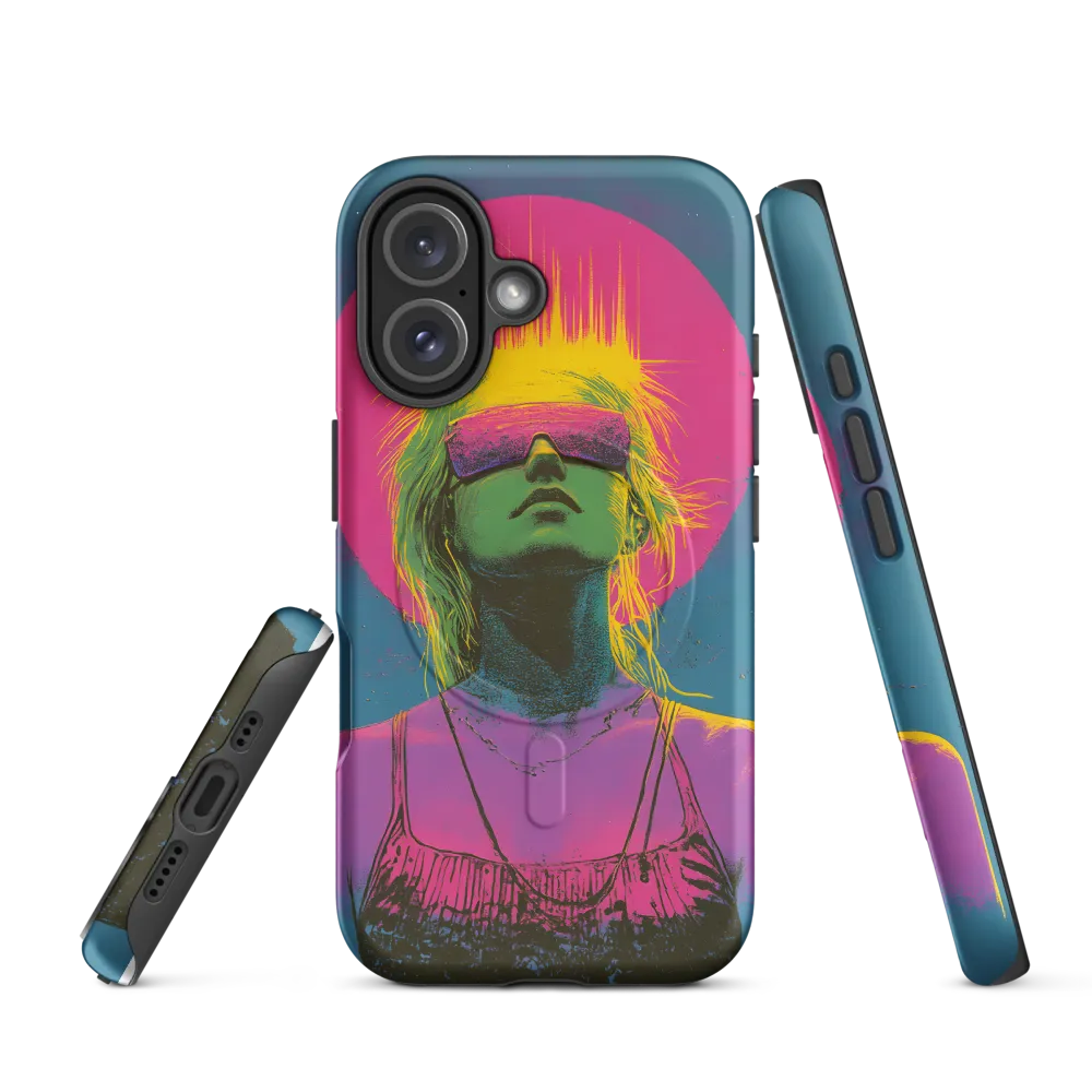 Neon Dreams: Portrait of a Modern Muse