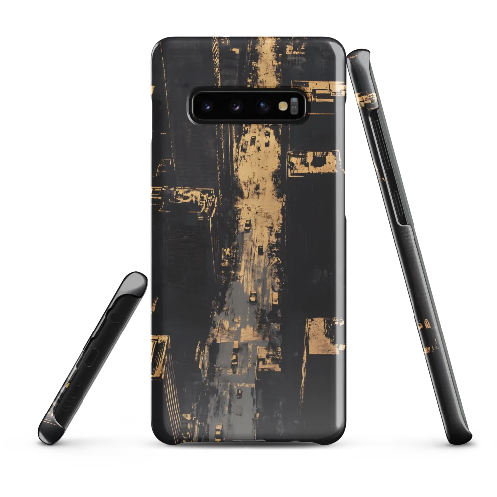 Golden Echoes of the Urban Landscape | Phone Case |  S10 Plus | Snap Case | Glossy