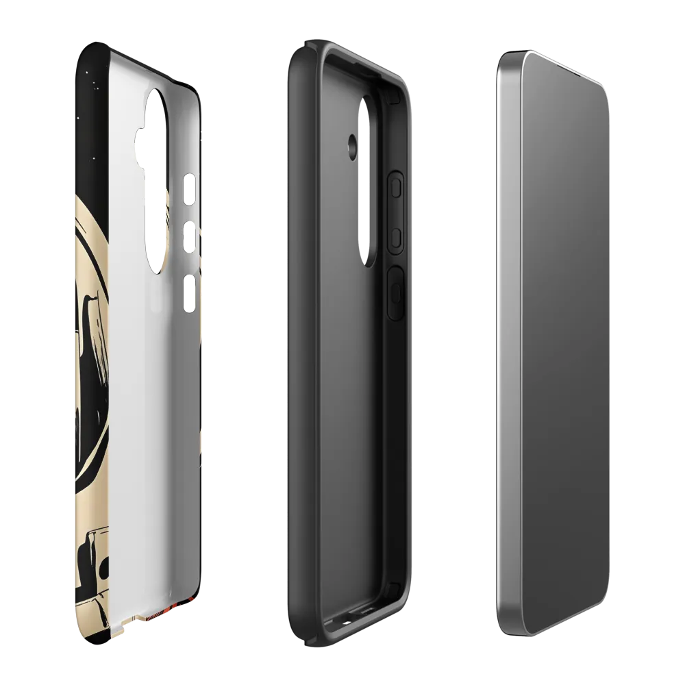 Gaze of the Astronaut | Phone Case |  S24 Plus | Tough Case | Matte