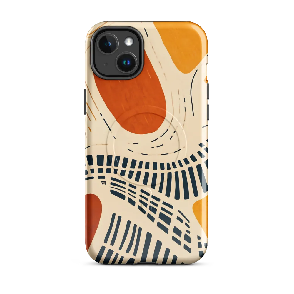 Urban Patterns in Harmony | Phone Case |  14 Plus | MagSafe® Tough Case | Glossy