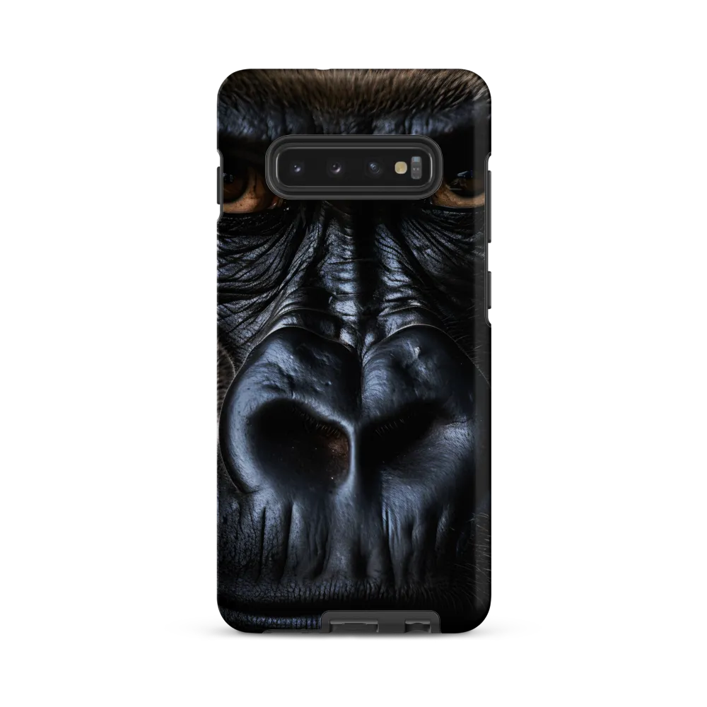 Gaze of the Wild: A Gorilla's Portrait