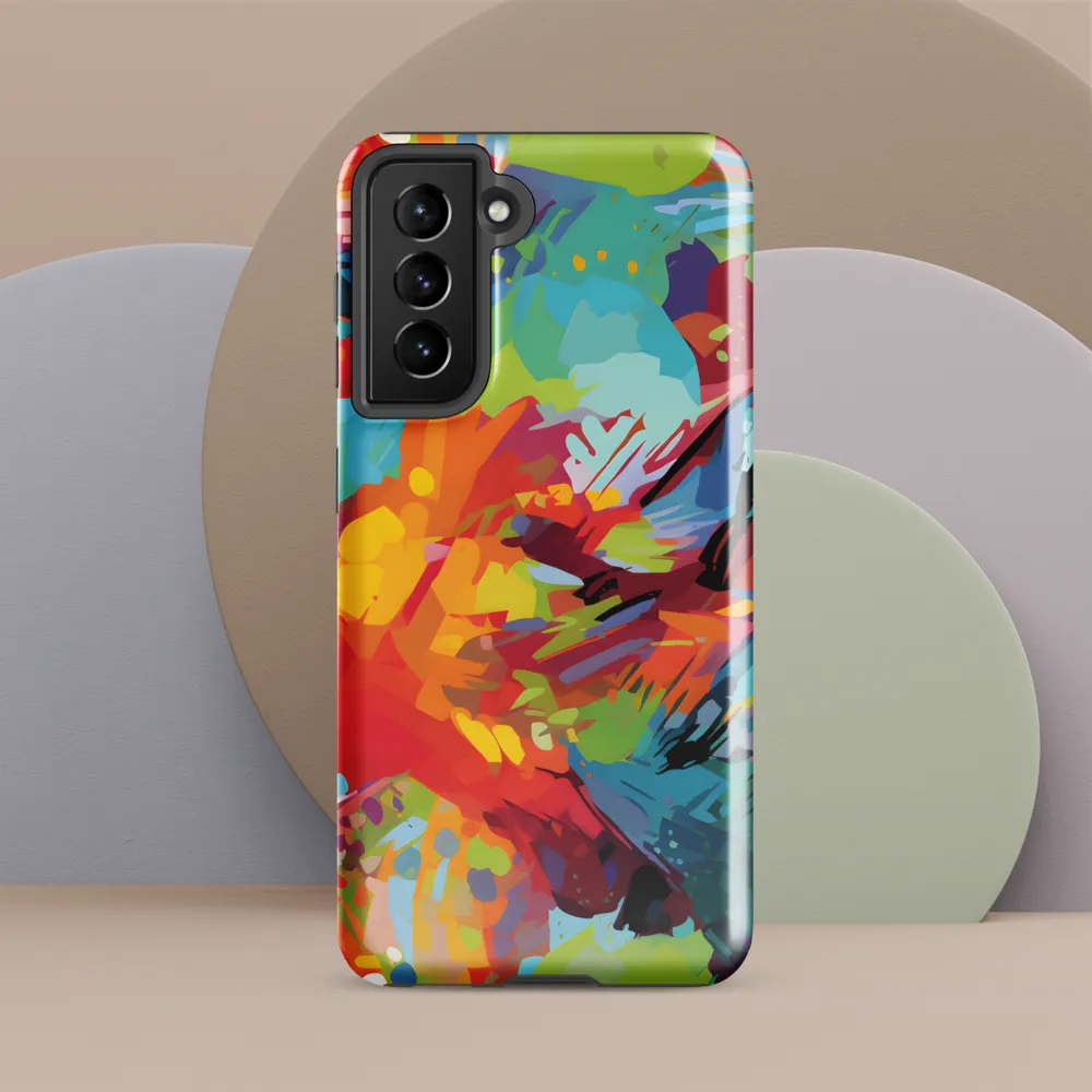 Colorful Lizard: An Abstract Adventure