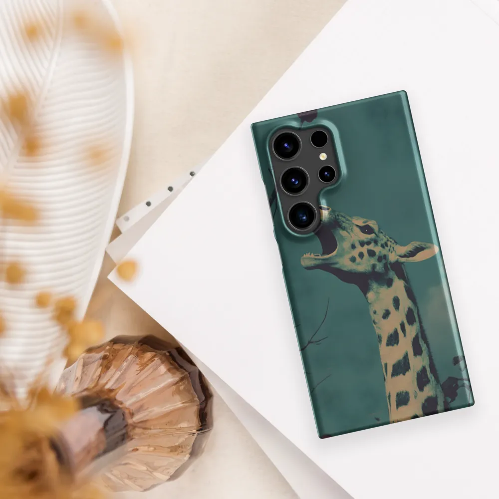 Whispers of the Tall: A Surreal Giraffe Encounter