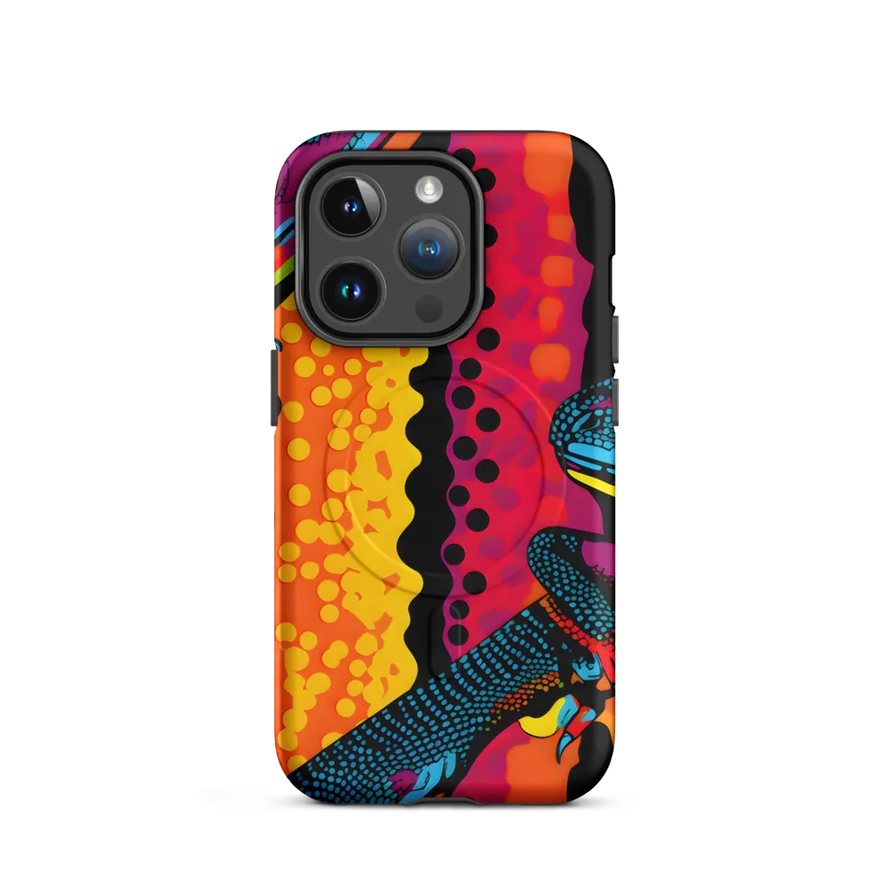 Colorful Encounters: The Playful Geckos