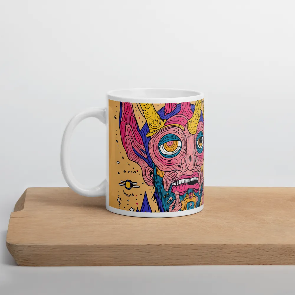 Alien Whimsy: A Surreal Encounter | Mugs | Multiple Sizes & Colors