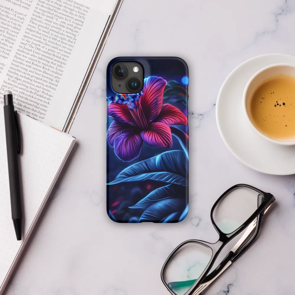 Illuminated Serenity: The Surreal Blossom