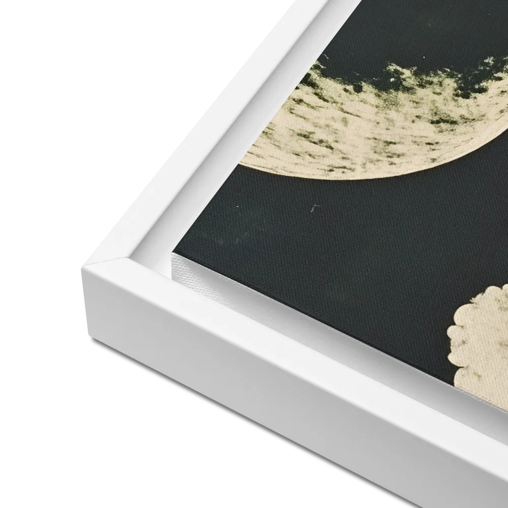 Whispers of the Moon | Canvas with White Frame | 16″×20″