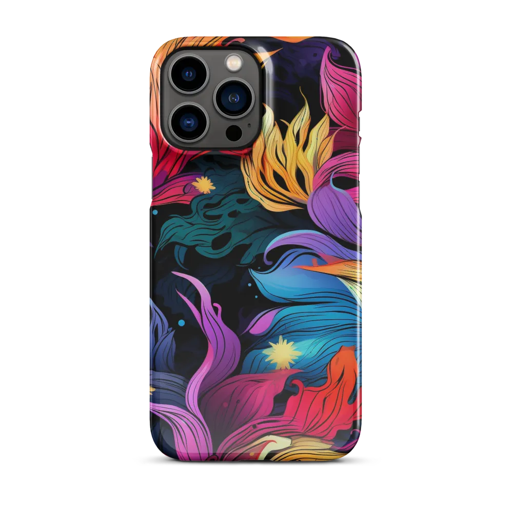 Floral Symphony | Phone Case |  13 Pro Max | Snap Case | Glossy