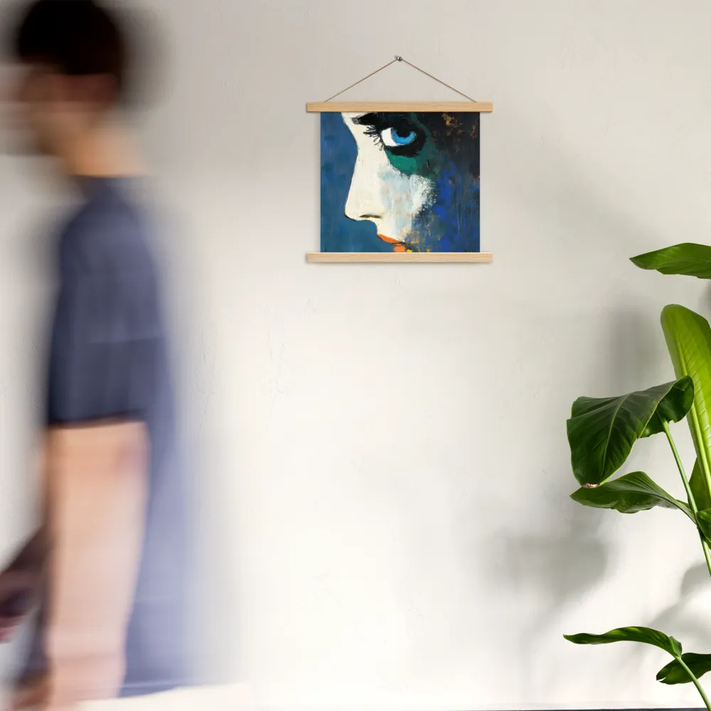 Reflections of Emotion | Poster With Oak Wood Hanger | 14″×14″