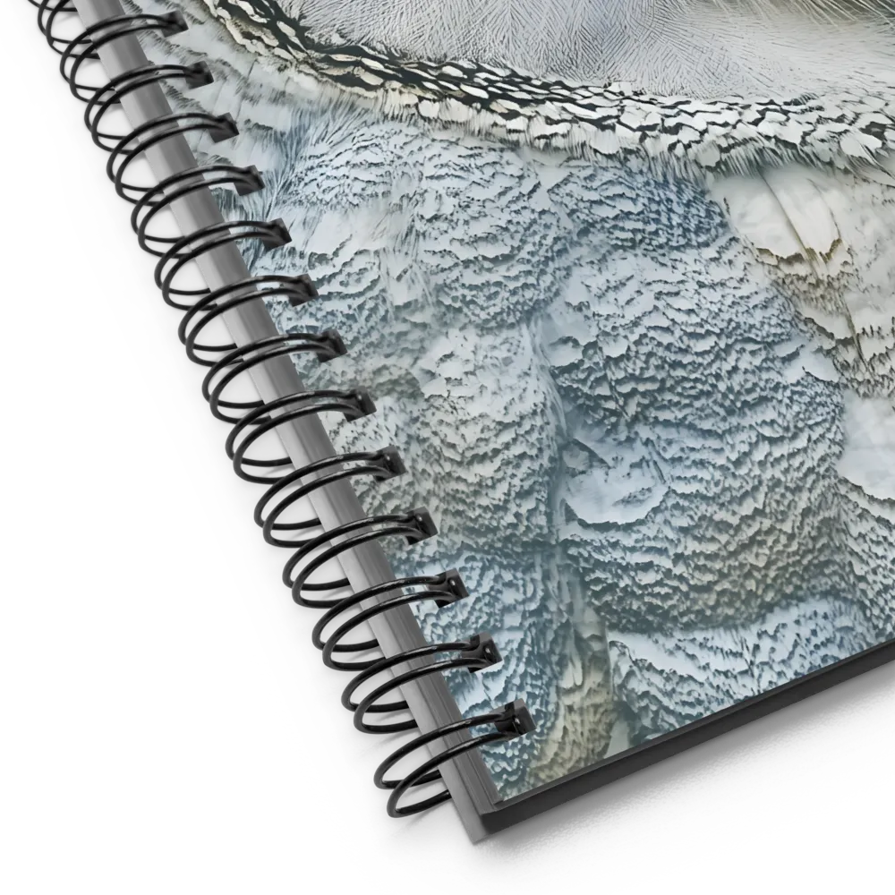 Whispers of the Night: A Portrait of Serenity | Spiral Notebook