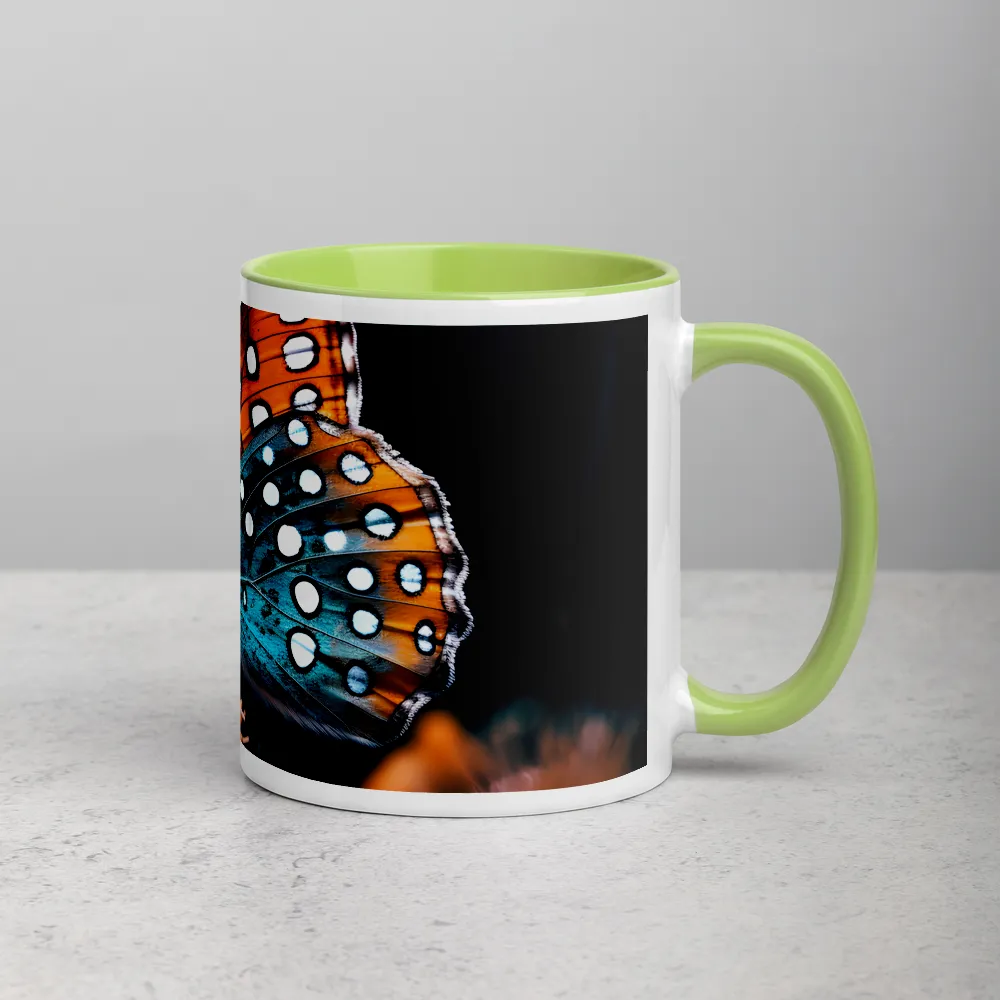 Whispers of Color: The Butterfly's Embrace