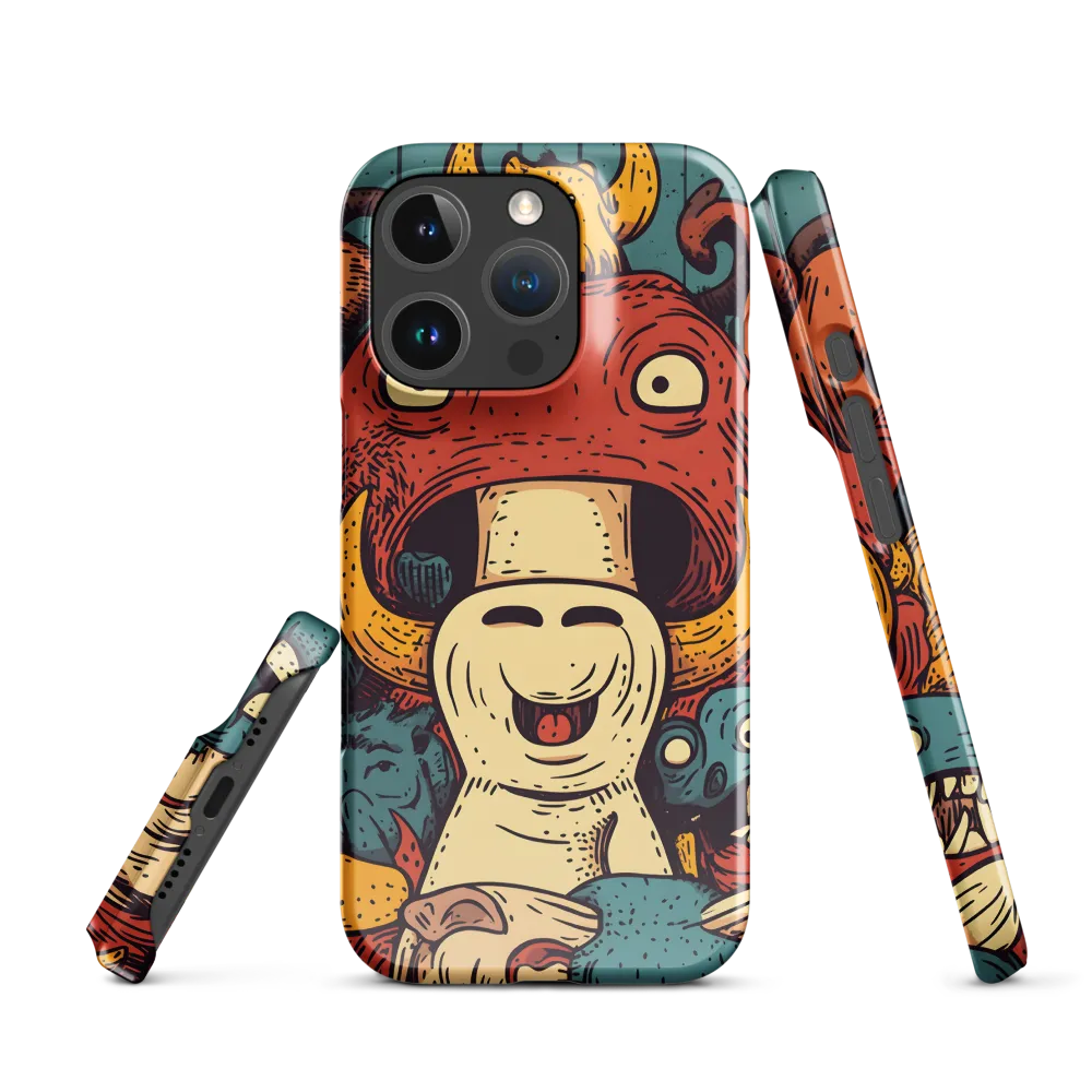 Whimsical Gathering of Creatures | Phone Case |  16 Pro | Snap Case | Glossy