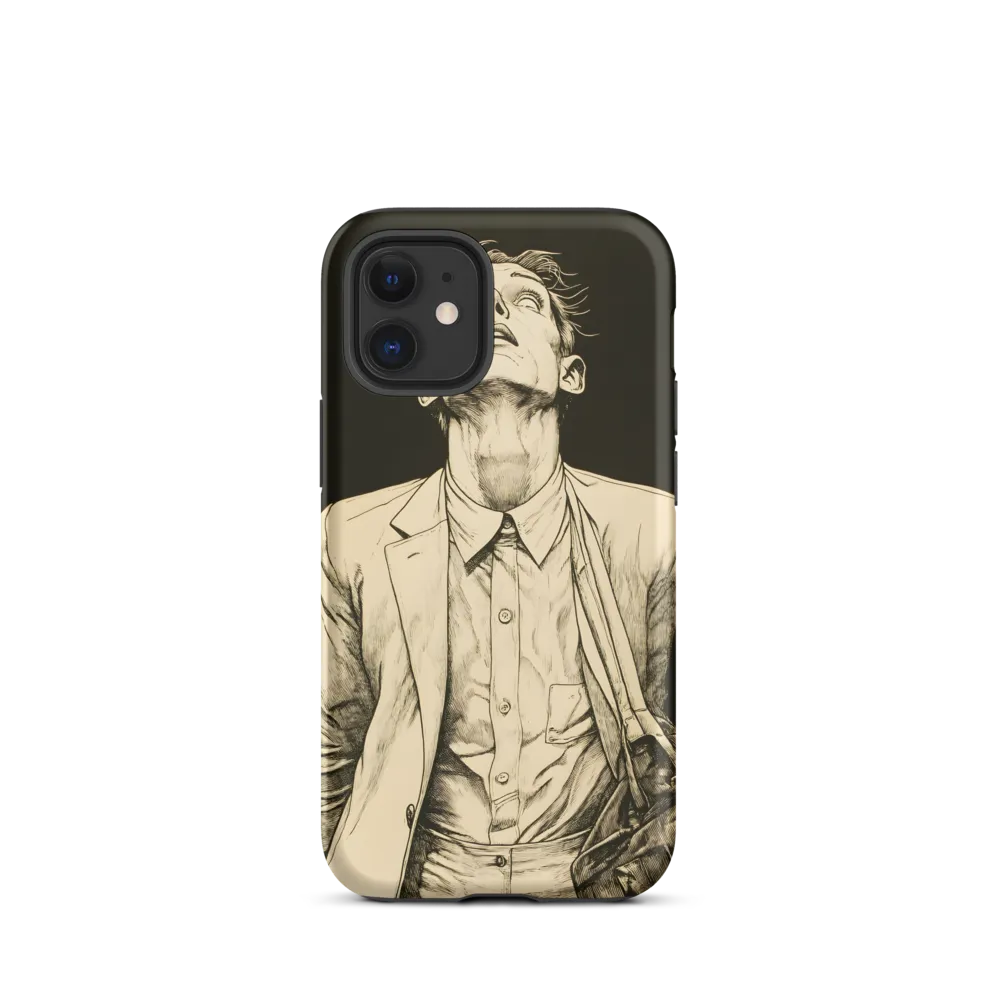 Desperate Gaze | Phone Case |  12 mini | Tough Case | Matte