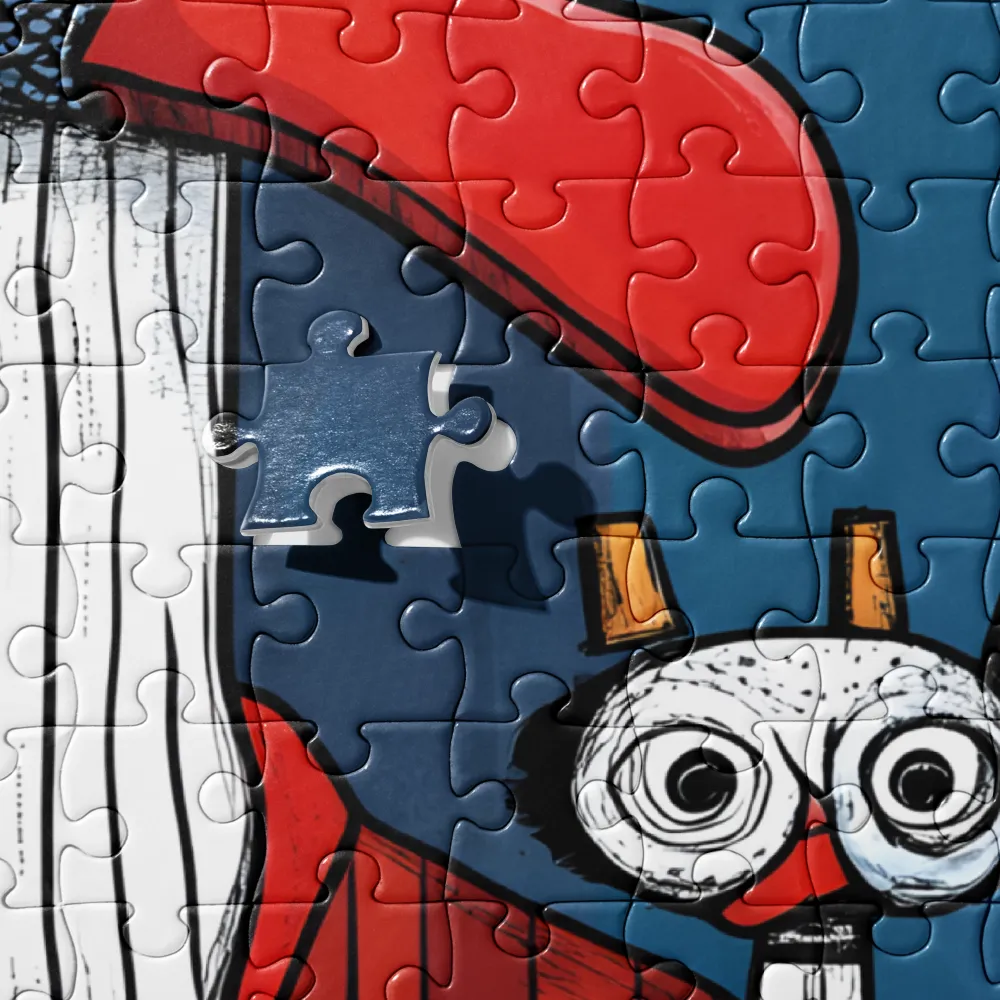 The Quirky Gathering | Jigsaw Puzzle | 252 pieces