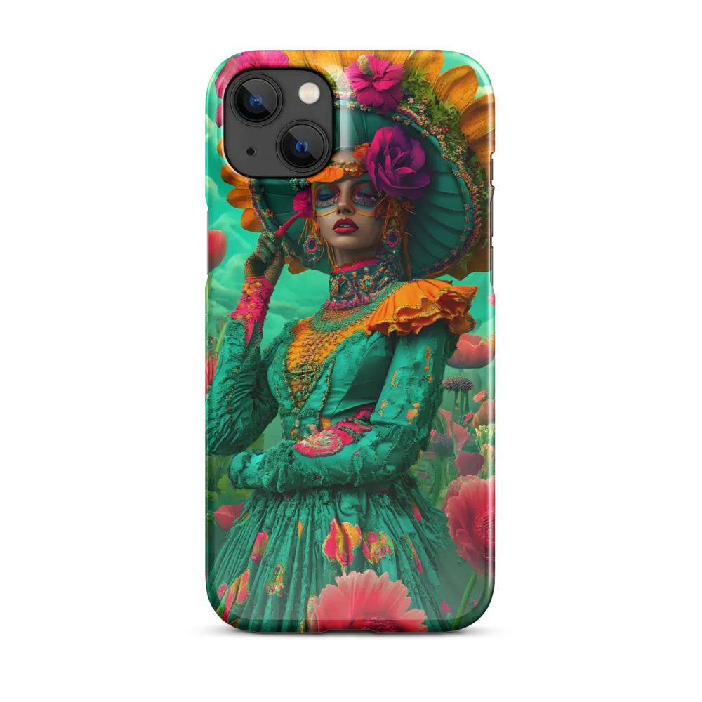 The Blooming Spectacle | Phone Case |  14 Plus | Snap Case | Glossy
