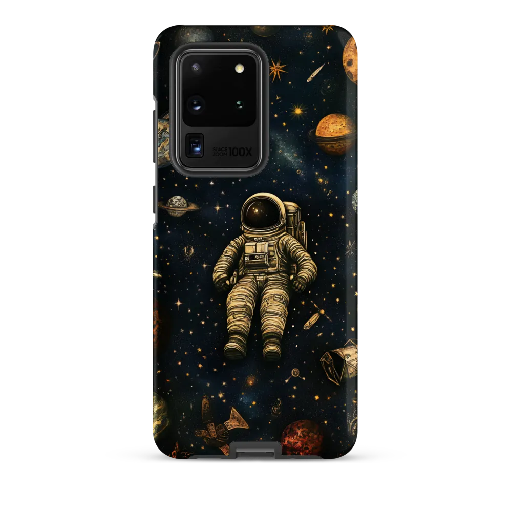 Cosmic Voyage: An Astronaut's Solitude