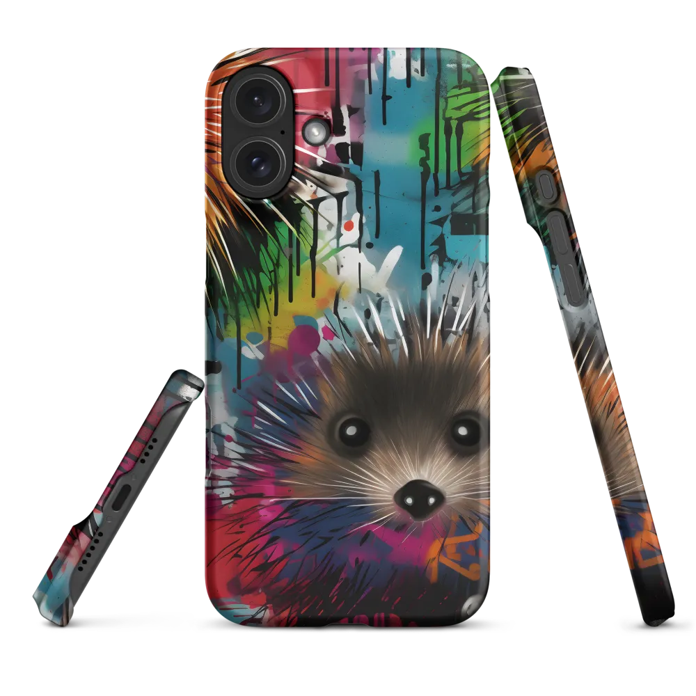 Whimsical Hedgehogs in a Kaleidoscopic Wonderland