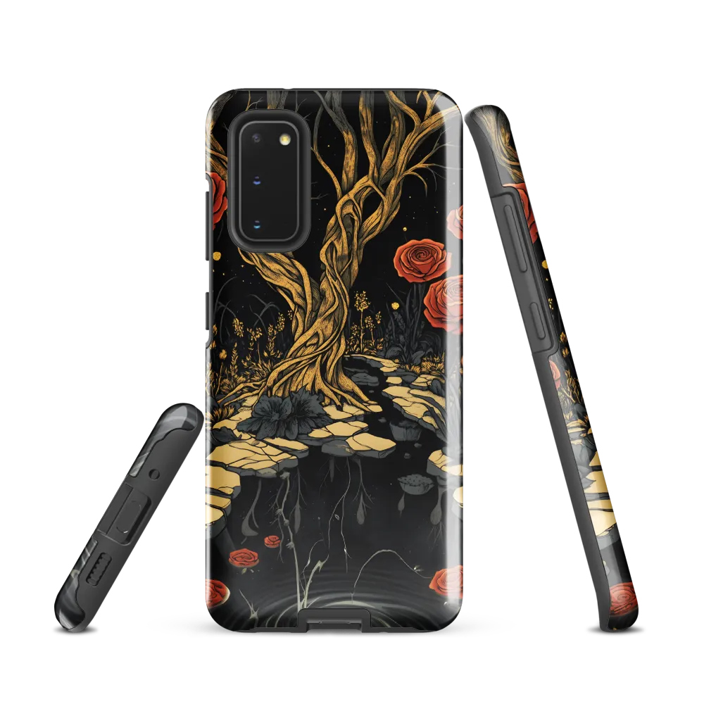 Whispers of the Enchanted Garden | Phone Case |  S20 | Tough Case | Glossy