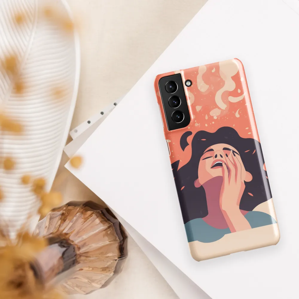 Whispers of Reflection | Phone Case |  S21 Plus | Snap Case | Glossy