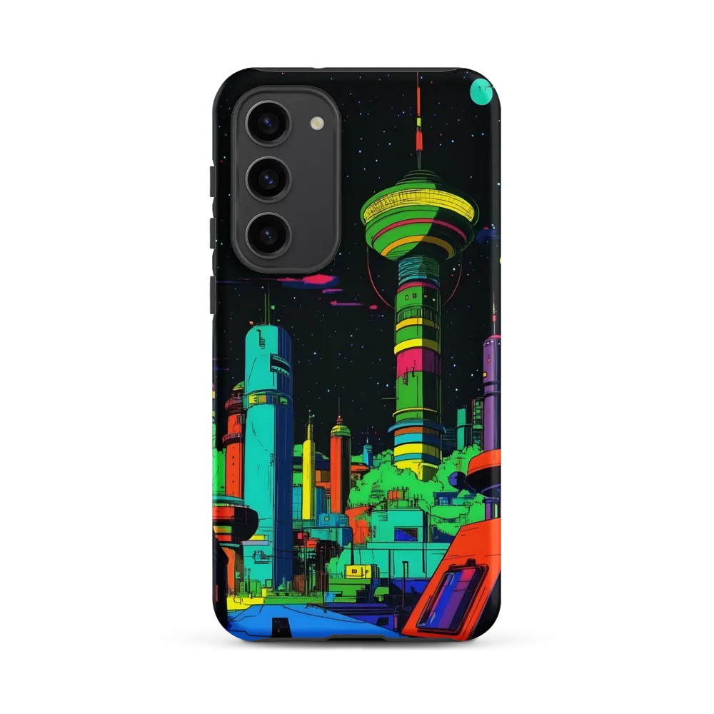 Neon Dreams: A Futuristic Cityscape