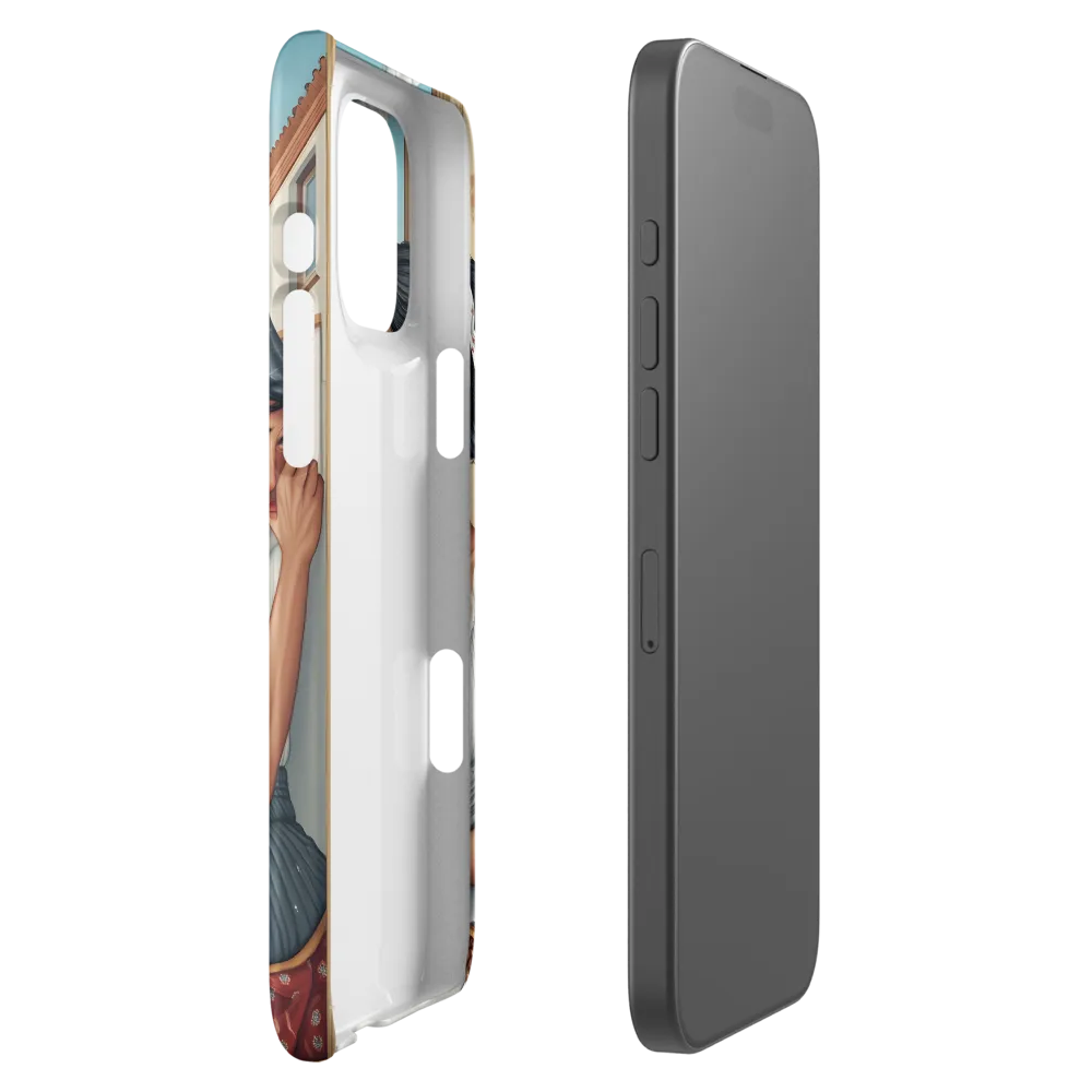 Tension Between Worlds | Phone Case |  16 Pro Max | Snap Case | Matte