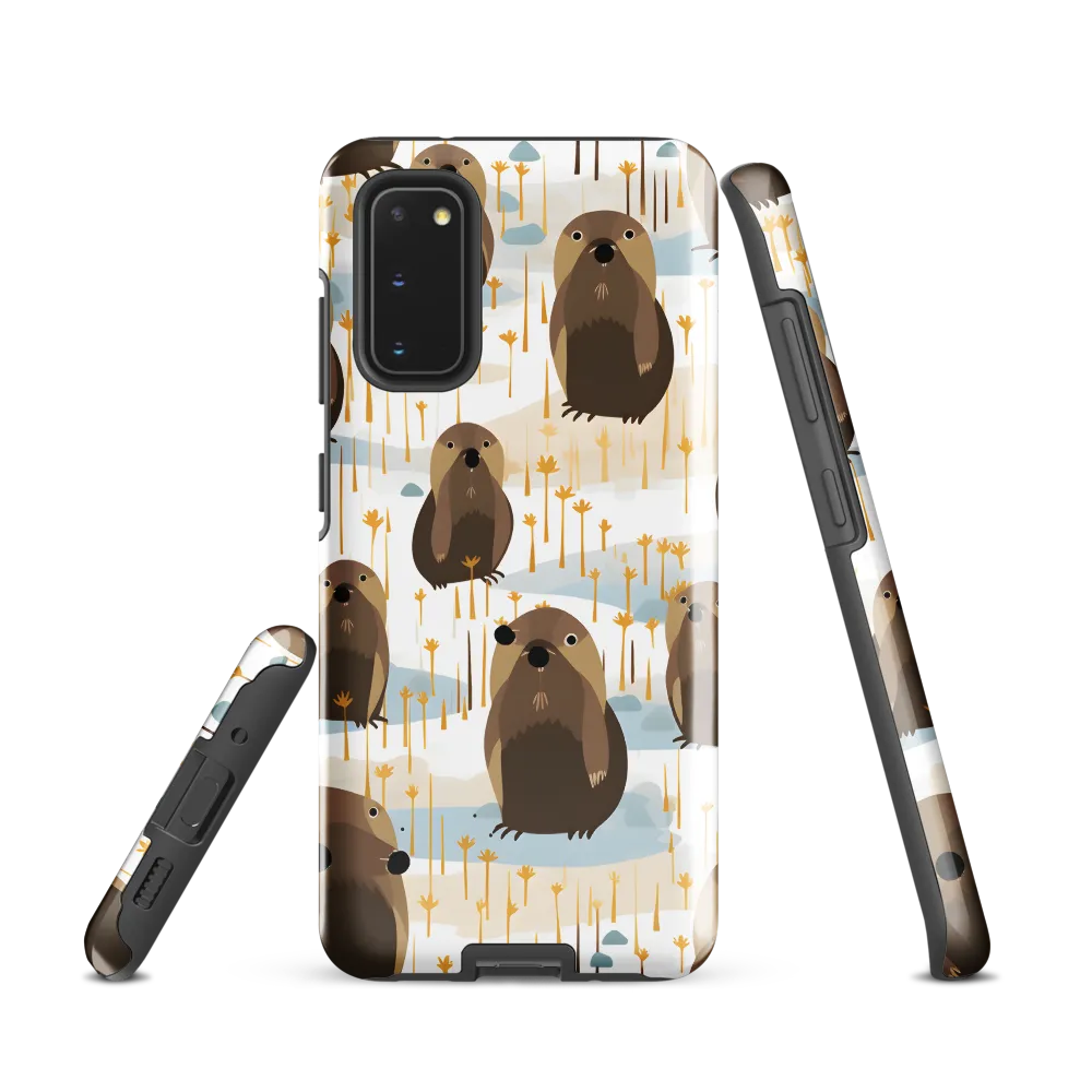 Whimsical Waters: A Celebration of Otters and Seals