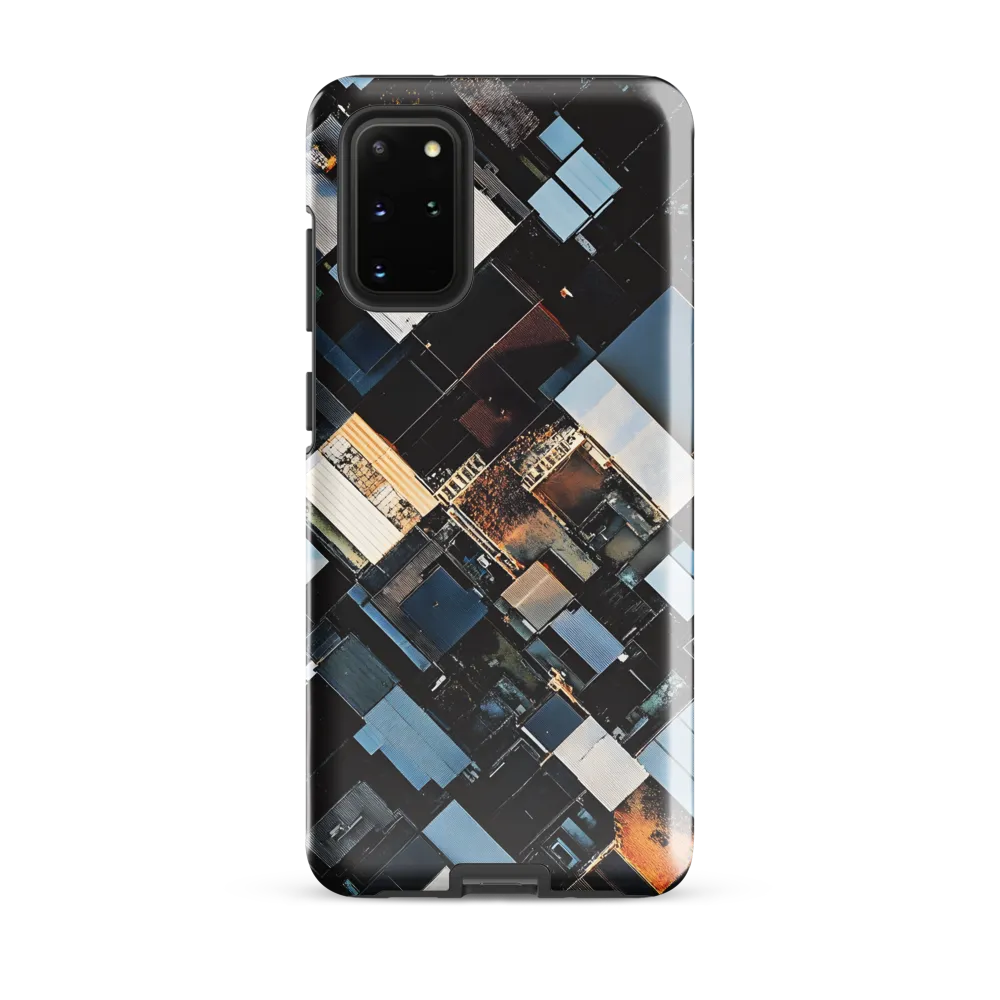 Urban Mosaic from Above