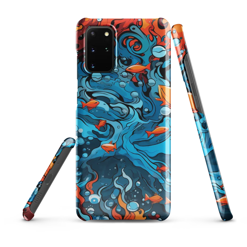 Fluid Harmony: Ocean and Flames