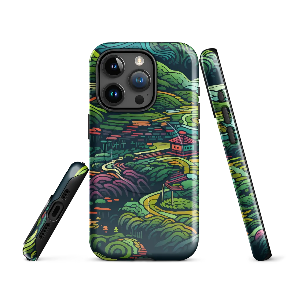 Harmonious Escapade | Phone Case |  15 Pro | MagSafe® Tough Case | Glossy