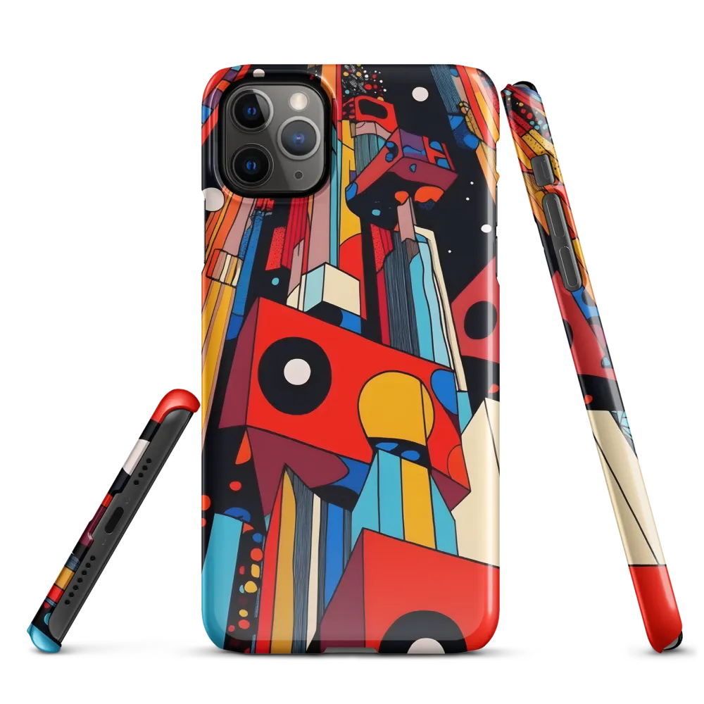 Urban Symmetry: A Dance of Geometry | Phone Case |  11 Pro Max | Snap Case | Glossy