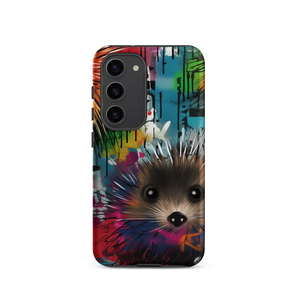 Whimsical Hedgehogs in a Kaleidoscopic Wonderland