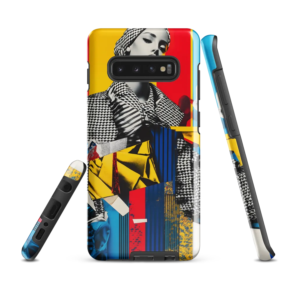 Vibrant Echoes of Fashion | Phone Case |  S10 Plus | Tough Case | Glossy