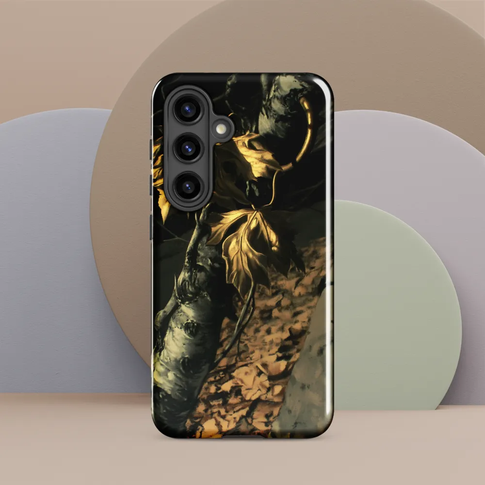 Golden Serenity: A Close Encounter with Nature
