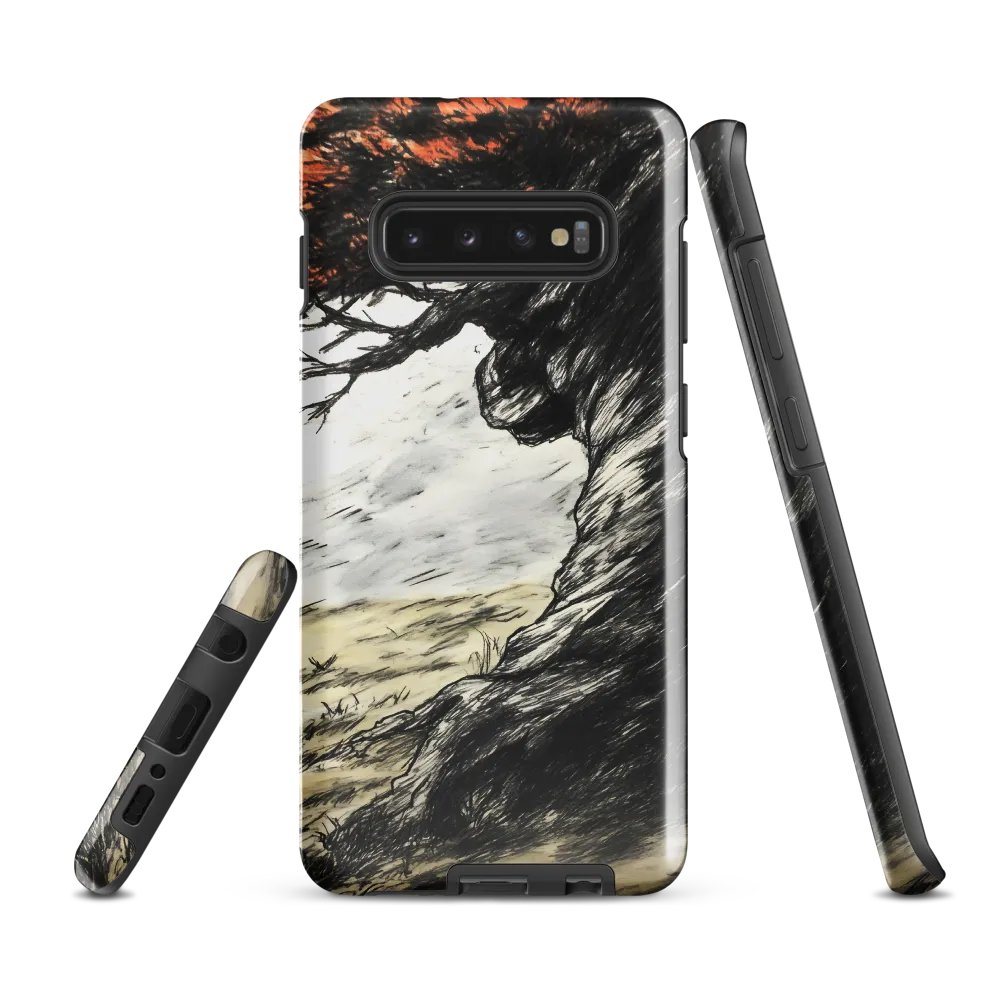 Whispers of Solitude | Phone Case |  S10 Plus | Tough Case | Glossy