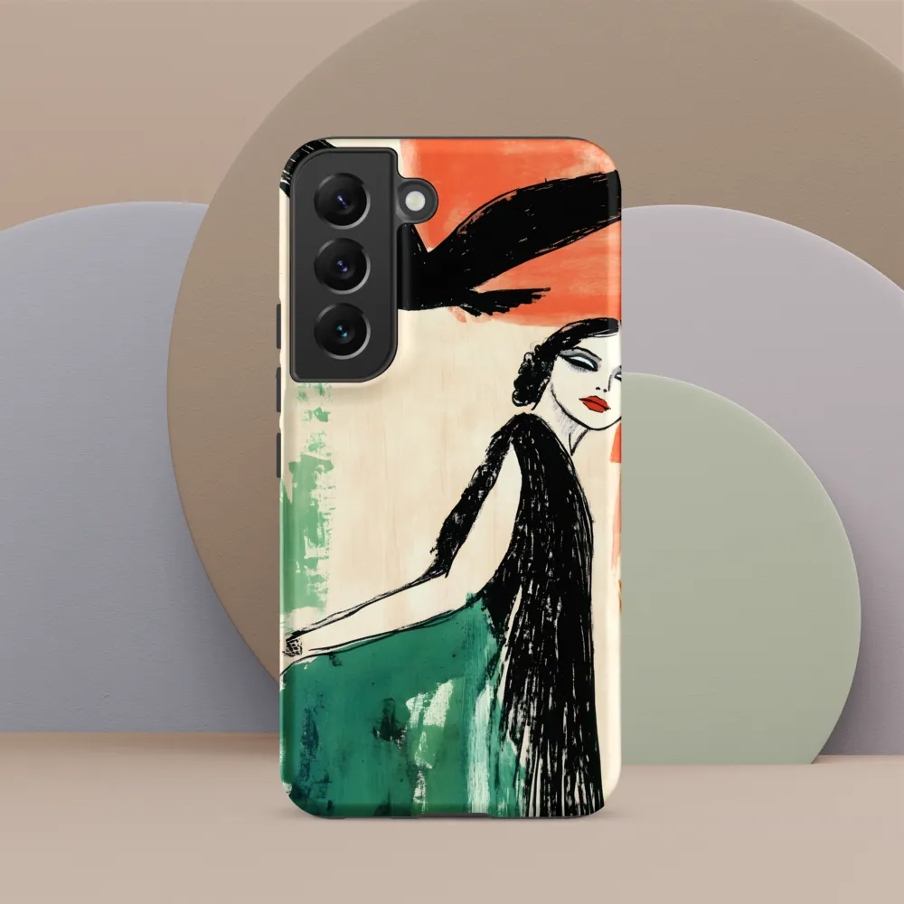 Elegance in Flight | Phone Case |  S22 | Tough Case | Matte