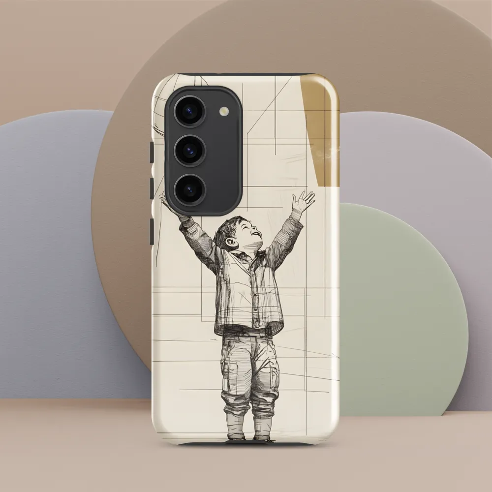 A Child's Dream | Phone Case |  S23 | Tough Case | Glossy