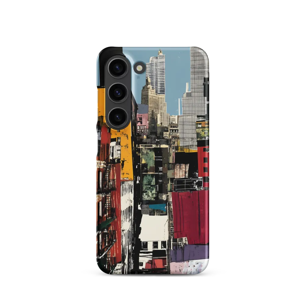 Urban Collage: A Vivid Cityscape