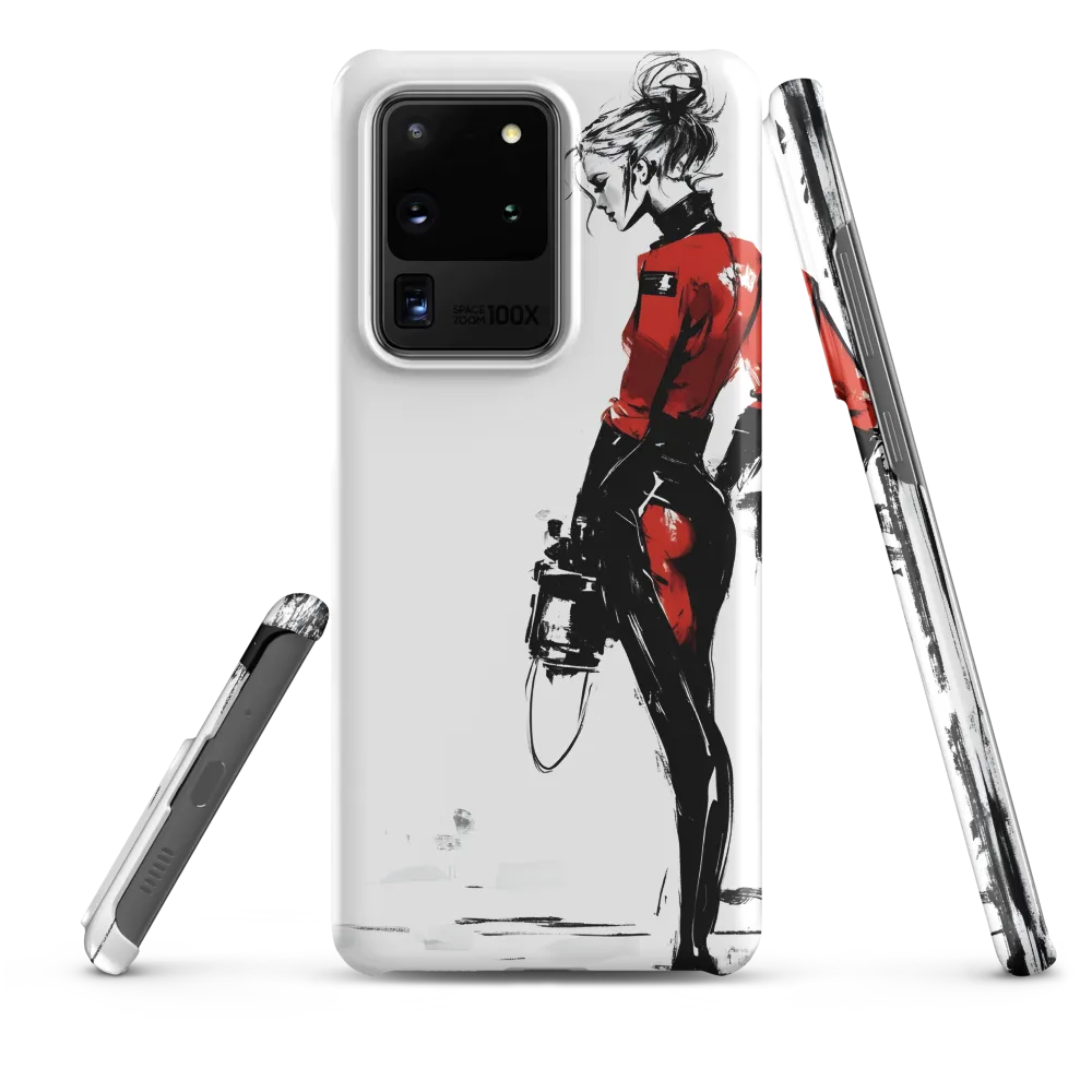 The Edgy Elegance | Phone Case |  S20 Ultra | Snap Case | Matte